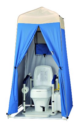 マンホール対応イレセット（排水ホースタイプ）